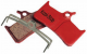 KS 17 P. pastiglie Organiche D-600 per Shimano XT BR-M755, Sram 9.0, Grimeca
